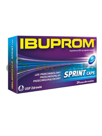 Ibuprom Sprint Caps, 24 kapsułki