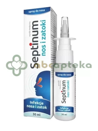 Septinum Nos i Zatoki, spray do nosa, 30 ml