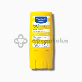 Mustela, Sun, sztyft przeciwsłoneczny SPF 50, 9 ml 