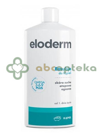 ELODERM Emulsja do kąpieli, 400 ml