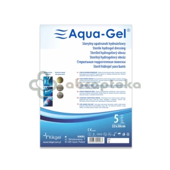 Opatrunek Aqua-Gel 22 x 28 cm, 5 sztuk