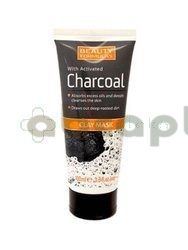 Beauty Formulas Charcoal, maska oczyszczająca, glinka z aktywnym węglem, 100 ml