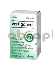 Heel Vertigoheel, 50 tabletek