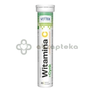 Witamina C + Cynk, VITTER BLUE, 20 tabletek musujących