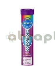 Plusssz Odporność 100% Complex, 20 tabletek musujących,