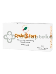 Cyclo 3 Fort, 60 kapsułek