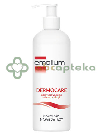 Emolium Dermocare, Szampon nawilżający, 400 ml | DATA WAŻNOŚCI 31.07.2025
