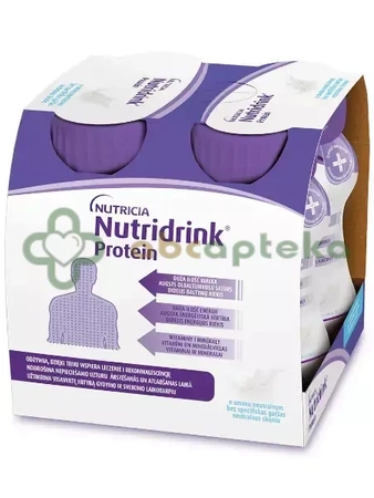 Nutridrink Protein o smaku neutralnym 4 x 125 ml