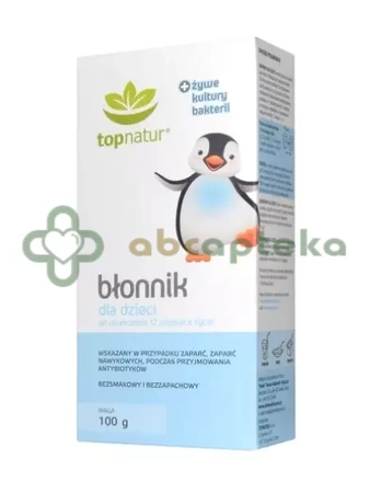 Błonnik dla dzieci + probiotyk, proszek, 100 g