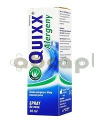 Quixx, Alergeny, spray do nosa, 30 ml