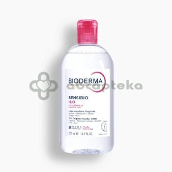 Bioderma Sensibio zestaw: woda micelarna + serum (+ 3 płatki), 500 ml + 30 ml, 1 sztuka
