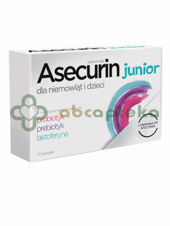 Asecurin Junior 10 saszetek