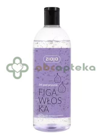 Ziaja, żel pod prysznic, figa włoska, 500 ml