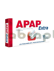 Apap Extra, 10 tabletek