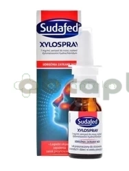 Sudafed XyloSpray, 1 mg/ml, aerozol do nosa, 10 ml