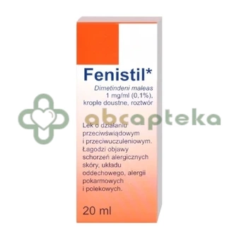 Fenistil 1 mg/ml /im.Delfarma, 20 ml, 