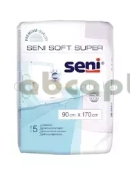 Seni Soft Super, podkłady higieniczne, 90 cm x 170 cm, 5 sztuk