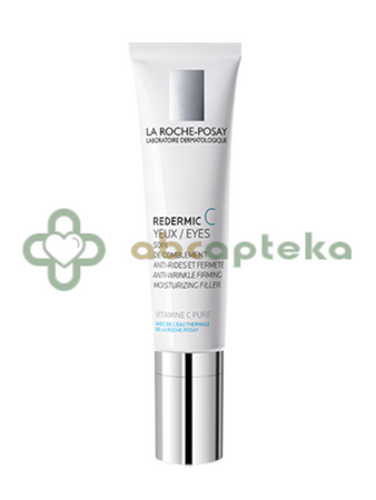 La Roche-Posay, Redermic C Eyes, intensywnie ujędrniający krem pod oczy, 15 ml