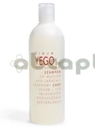 Ziaja Yego, żel pod prysznic i szampon do włosów kod zapachu: czerwony cedr, 400 ml