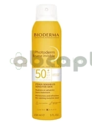 Bioderma Photoderm, Brume Invisible mgiełka do ciała niewidoczna SPF50,  150 ml