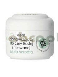 Ziaja, krem bionawilżający co cery tłustej i mieszanej, biała herbata, 50 ml