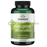 SWANSON Fenugreek (Kozieradka) 610 mg, 90 kapsułek