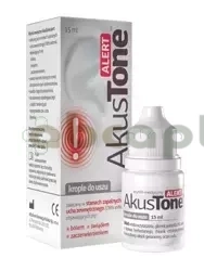 Akustone Alert, krople do uszu, 15 ml