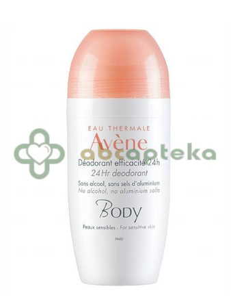 Avene Body, dezodorant 24 h, 50 ml