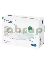 Zetuvit Plus, opatrunek z superabsorbentem, 10 x 20 cm, 1 sztuka