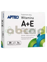 Witamina A+E APTEO, 30 kapsułek