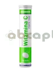 Witamina C Forte 1000 limonka 24 tabletki musujące