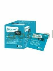 Demoxoft Plus Clean, chusteczki do specjalistycznej higieny powiek i skóry wokół oczu, 20 sztuk