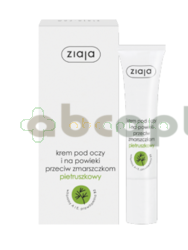 Ziaja, krem pod oczy i na powieki przeciw zmarszczkom, pietruszkowy, 15 ml