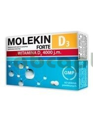 Molekin D3 Forte, 4000 j.m., 60 tabletek