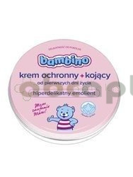 Bambino, krem ochronny, kojący z tlenkiem cynku, od urodzenia, 150 ml