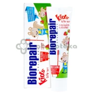 BioRepair Kids, pasta do zębów dla dzieci od 0 do 6 lat o smaku poziomki, 50 ml