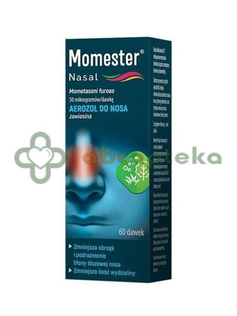 Momester Nasal aerozol do nosa 0,05 mg 60 dawek