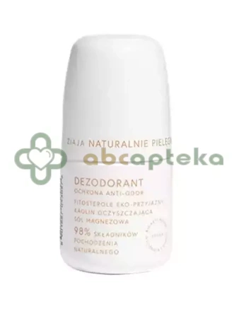 Ziaja Naturalnie Pielęgnujemy, dezodorant ochrona anti-odor,  60 ml