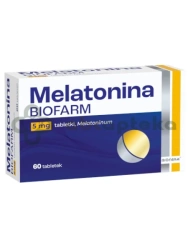 Melatonina 5 mg Biofarm  60 tabletek