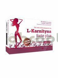 Olimp L-Karnityna Forte Plus, 80 tabletek do ssania o smaku wiśniowym