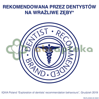 Pasta SENSODYNE Odbudowa i ochrona, pasta do zębów z fluorkiem, 75 ml