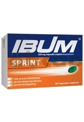 Ibum Sprint, 200 mg, 30 kapsułek