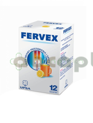 Fervex, granulat do sporządzania roztworu doustnego, 12 saszetek