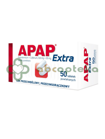 Apap Extra, 50 tabletek