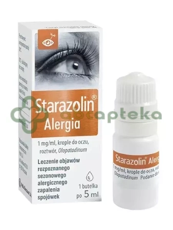 Starazolin Alergia, 1 mg/ml, krople do oczu, 5 ml