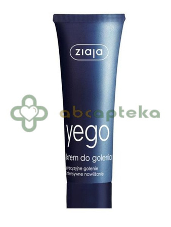 Ziaja Yego, krem do golenia, 65 ml | DATA WAŻNOŚCI 28.02.2026