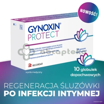 Gynoxin Protect, 10 globulek dopochwowych