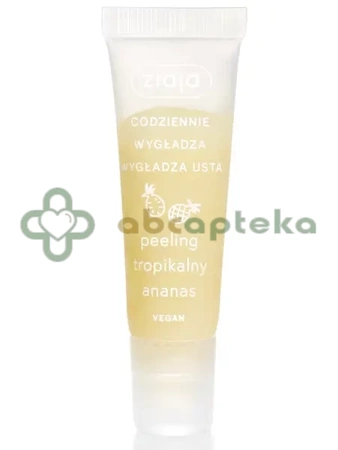 Ziaja peeling do ust, tropikalny ananas, 12ml