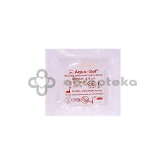 Opatrunek Aqua-Gel  krążek 5 cm, 1 sztuka