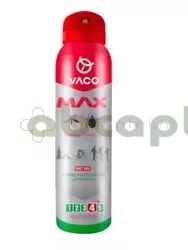 Vaco Max, spray na komary, kleszcze i meszki, DEET 30%, 100 ml